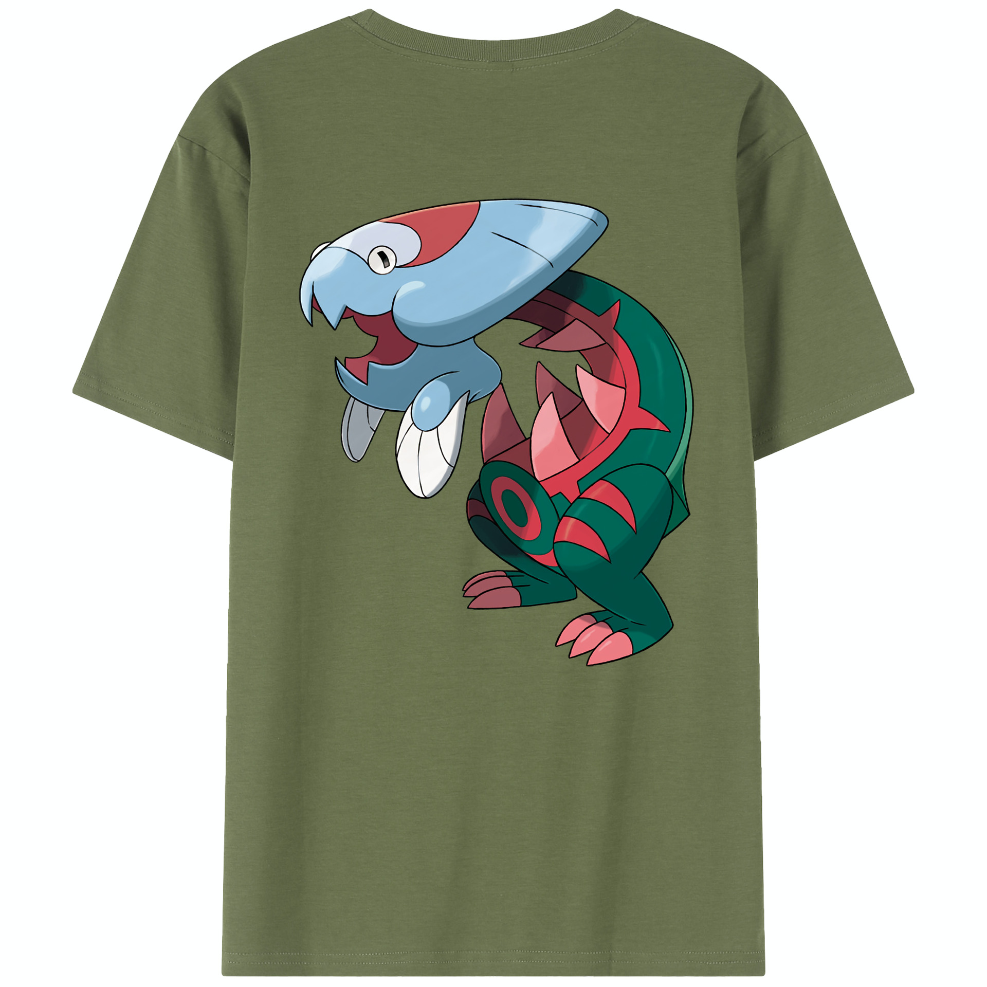 （画像用） ポケットモンスター Pokémon 綿100％半袖Tシャツ（背面プリント）